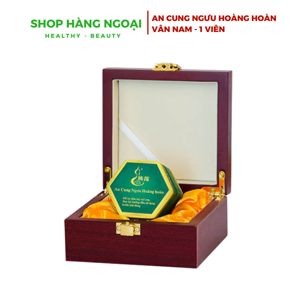 An cung ngưu hoàng hoàn Vân Nam hỗ trợ ngăn ngừa tai biến, nhồi máu não 