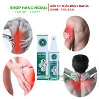 Dầu xịt thảo dược RAPHA 100ml Thái Lan- Medicinal Herbal Oil Rapha Brand 100ml