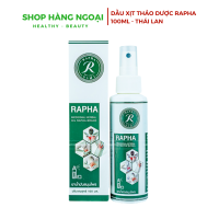 Dầu xịt thảo dược RAPHA 100ml Thái Lan- Medicinal Herbal Oil Rapha Brand 100ml