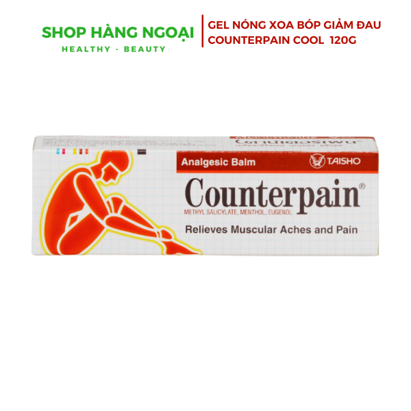 Dầu nóng Counterpain 120g  Thái Lan, Giảm đau nhức, mỏi cơ