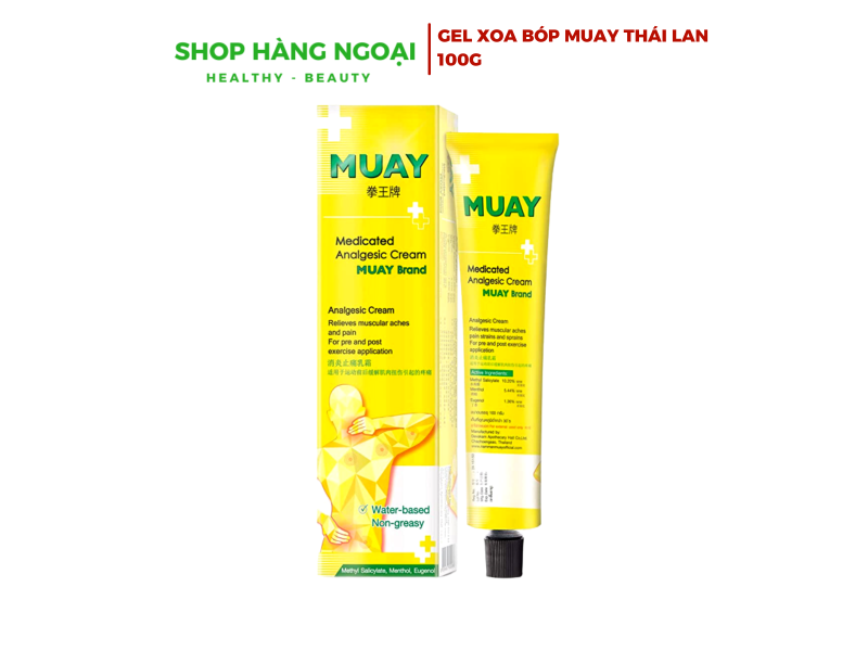 Gel xoa bóp Muay 100g - Muay Brand