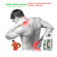 Dầu xịt thảo dược RAPHA 100ml Thái Lan- Medicinal Herbal Oil Rapha Brand 100ml