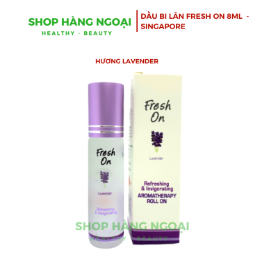 Dầu bi lăn Fresh On 8ml Singapore - hương lavender