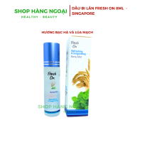 Dầu Fresh On 8ml Singapore - hương bạc hà và bông lúa mạch