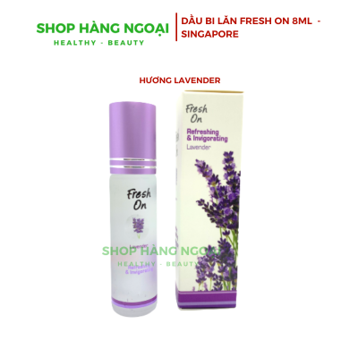 Dầu bi lăn Fresh On 8ml Singapore - hương lavender