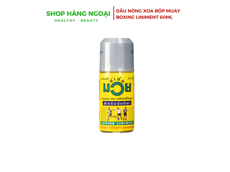 Dầu nóng xoa bóp Boxing Liniment 60ml Thái Lan