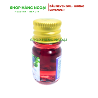 Green Seven 5ml -  Dầu gió thảo dược Seven 5ml, Hương hoa hồng, lavender