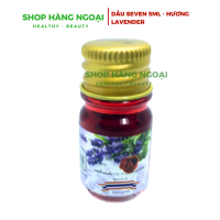 Green Seven 5ml -  Dầu gió thảo dược Seven 5ml, Hương hoa hồng, lavender
