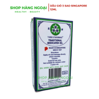 Dầu gió Ba Sao 12ml Singapore 