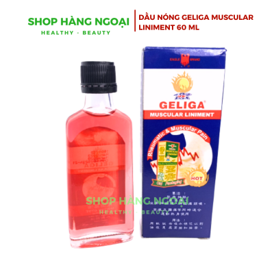 Dầu nóng Geliga Muscular Liniment 60ml