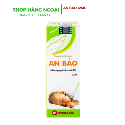An Bảo 12ml - Chai Lăn hết sưng ngứa do muỗi đốt