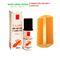Dầu gội đầu chí Y Lang + Lược dày chải chí, dùng là hết chí