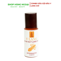 Combo dầu gội chí  Y Lang + Lược dày chải chí + Lược Thưa Chải Tóc 