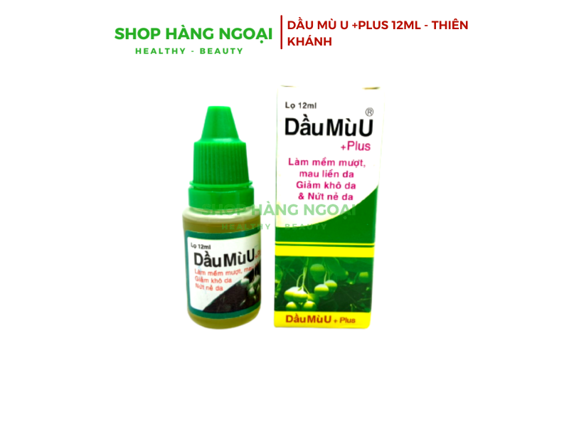 Dầu mù u Plus - Thiên Khánh 12ml