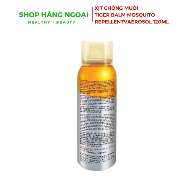 Xịt chống muỗi Tiger Balm mosquito repellent aerosol 120ml