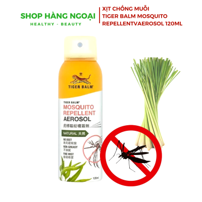 Xịt chống muỗi Tiger Balm mosquito repellent aerosol 120ml