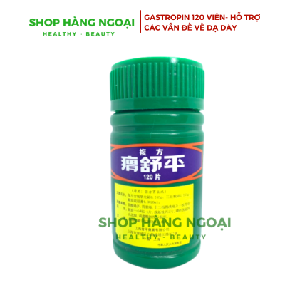 Gastropin 120 viên, hỗ trợ các vấn đề về dạ dày, viêm loét bao tử
