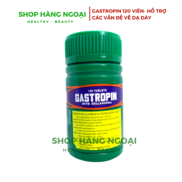 Gastropin 120 viên, hỗ trợ các vấn đề về dạ dày, viêm loét bao tử
