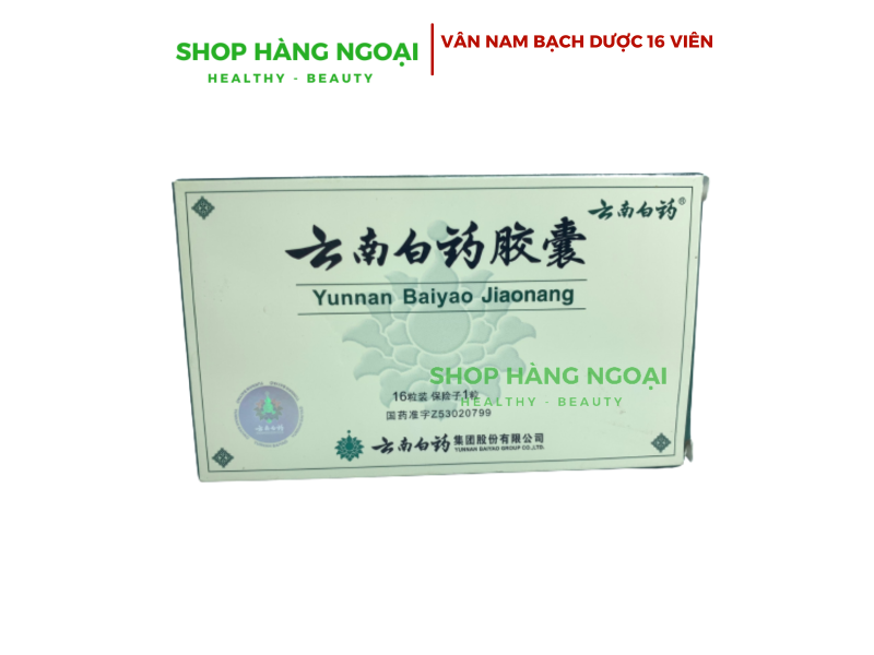 Vân Nam Bạch Dược - Yunnan Baiyao Jiaonang