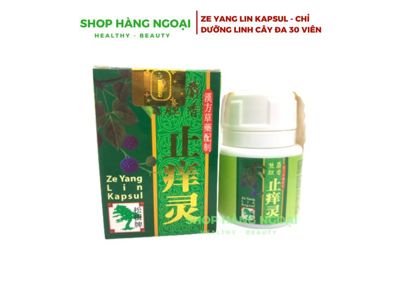 Ze yang Lin Kapsul - Chỉ dưỡng linh 30 viên