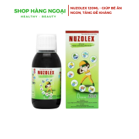 Nuzolex Siro 120ml - bổ sung vitamin và khoáng chất, tăng sức đề kháng cho bé