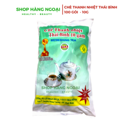 Chè thanh nhiệt Thái Bình 100 gói  x 10g - Thanh nhiệt, giải độc