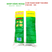 Chè thanh nhiệt Thái Bình 100 gói  x 10g - Thanh nhiệt, giải độc