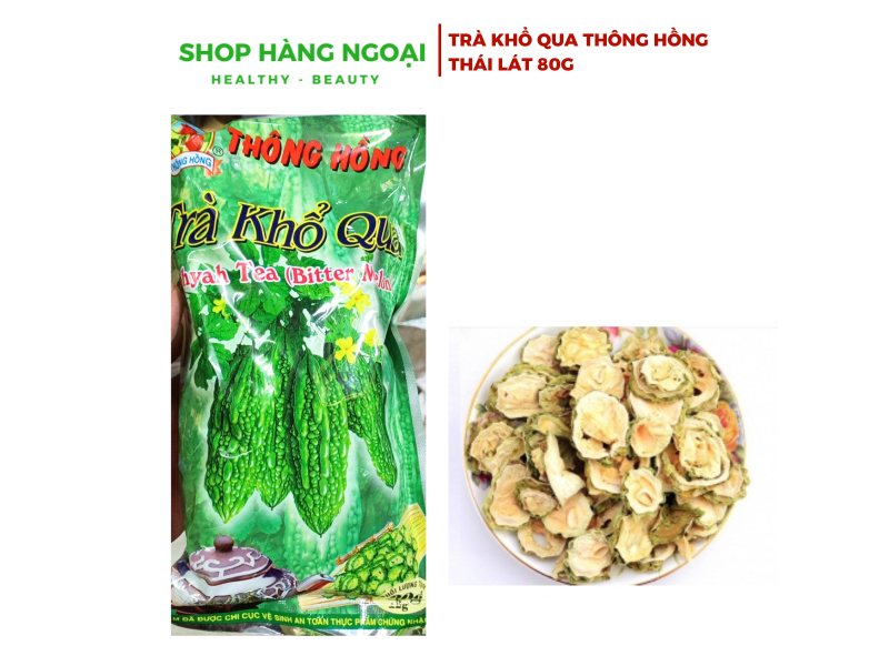 Trà khổ qua Thông Hồng 80g - Gohyah Tea 