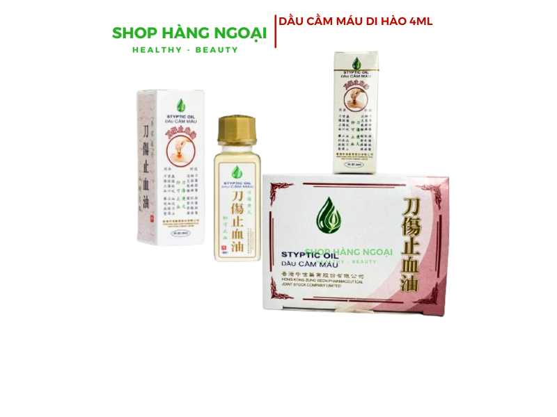 Dầu cầm máu Di Hào, Styptic oil 4ml