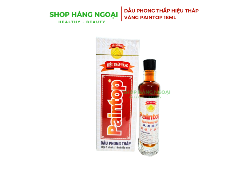Dầu phong thấp Paintop hiệu Tháp Vàng 18ml