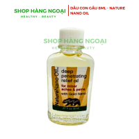 Dầu gió Nature Nano Oil 8ml hiệu Con Gấu