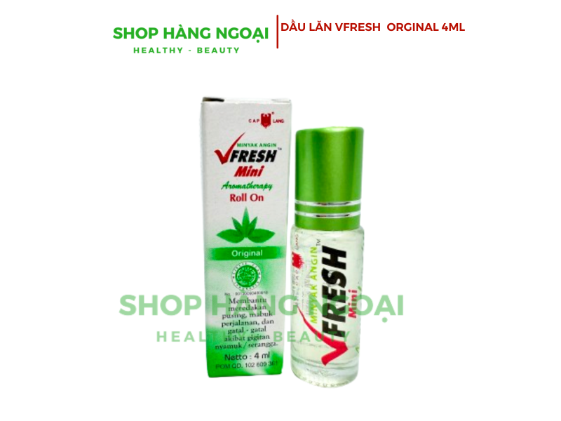 Dầu lăn Vfresh Original 4ml - Hương nguyên bản
