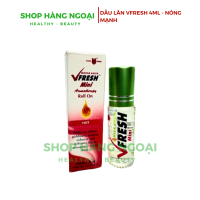 Dầu lăn Vfresh mini Aromatherapy 4ml - Nóng mạnh