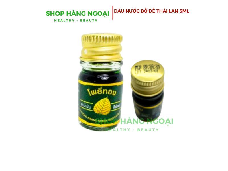 Dầu bồ đề PoThong Thái lan 5cc