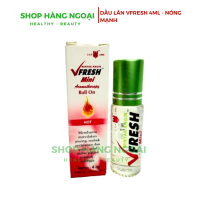 Dầu lăn Vfresh mini Aromatherapy 4ml - Nóng mạnh