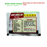 Ban nóng ho trẻ em 