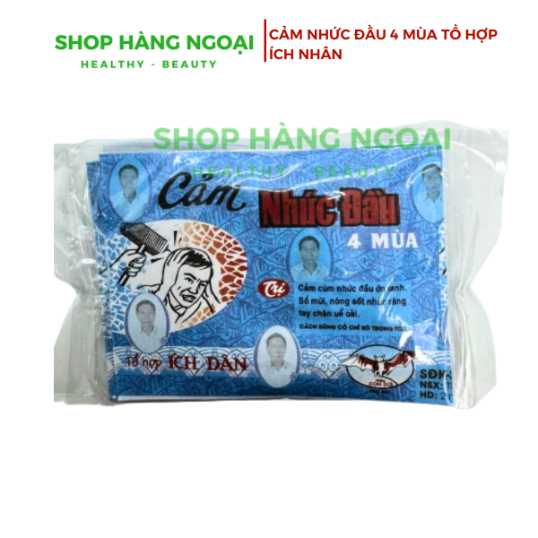 Cảm nhức đầu 4 mùa tổ hợp Ích Nhân