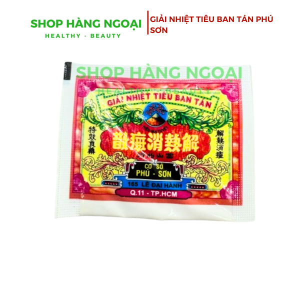 Giải nhiệt tiêu ban tán Phú Sơn