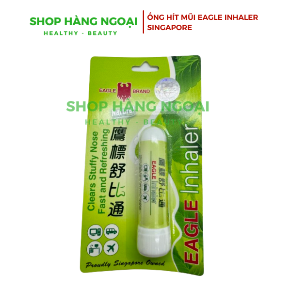 Ống hít thông mũi con ó Eagle Inhaler Singapore