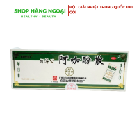 Bột giải nhiệt Trung Quốc, hộp 100 gói