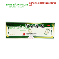 Bột giải nhiệt Trung Quốc, hộp 100 gói