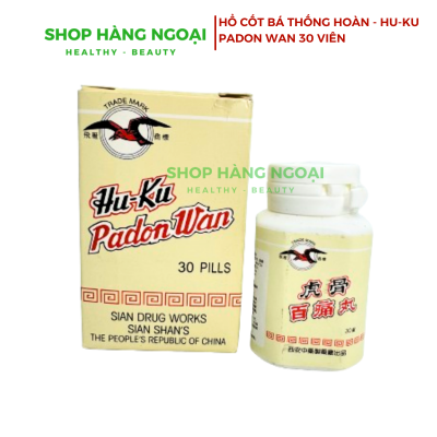 Hổ cốt bách thống hoàn 30 viên - Hu Ku Padon Wan