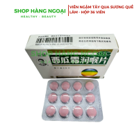 Viên ngậm Tây Qua Sương Quế Lâm hộp 36 viên