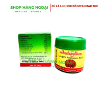 Dầu Cù Là Linh Chi Myanmar 30g - Lingzhi Analgesic Balm