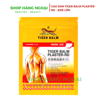 Tiger Balm Plaster -RD - Size lớn, cao dán con cọp Tiger Balm