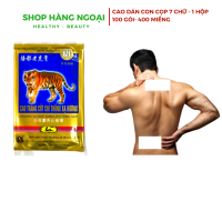 Cao dán con cọp 7 chữ  - 100 gói 400 miếng