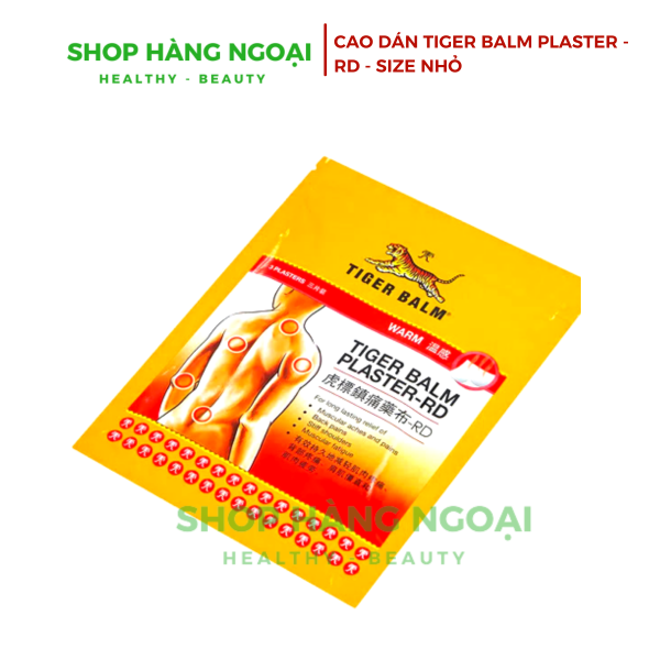 Tiger Balm Plaster -RD -cao dán con cọp Tiger Balm loại nhỏ