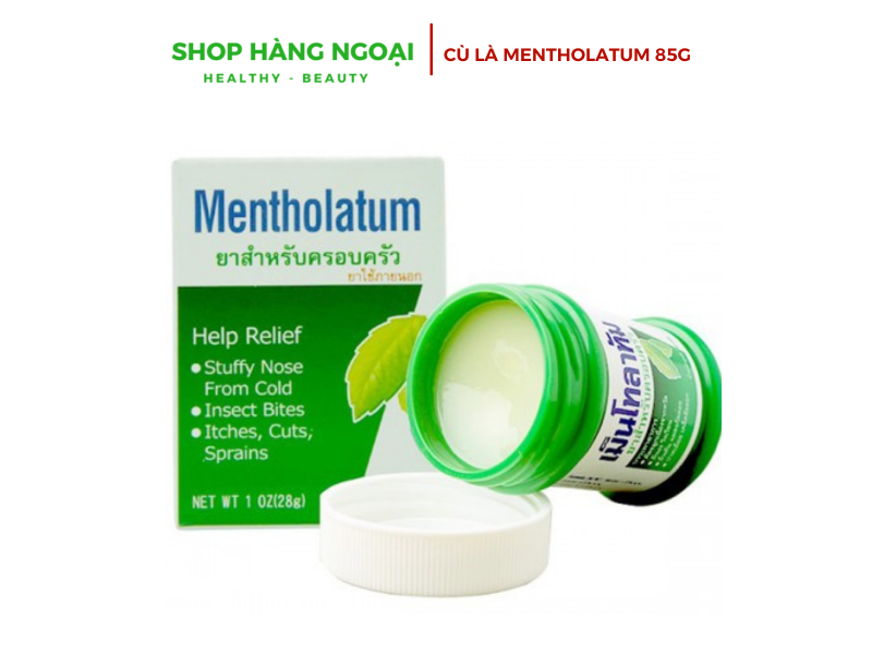 Dầu cù là mentholatum Thái Lan 85g - hàng nội địa