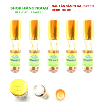 Dầu lăn sâm Thái Lan - Green Herb oil 8cc