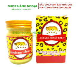 Dầu cù là con Báo Thái Lan 40g - Leopard Brand Balm